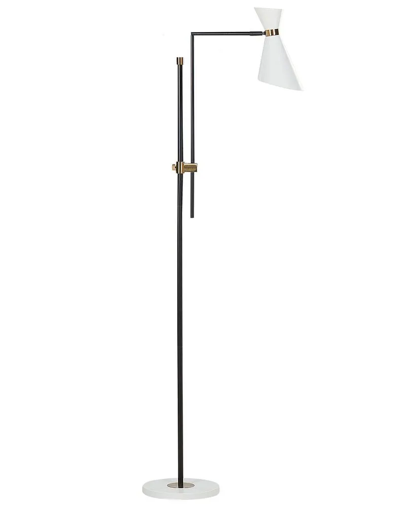 Metal Floor Lamp Blanc pur MELAWI