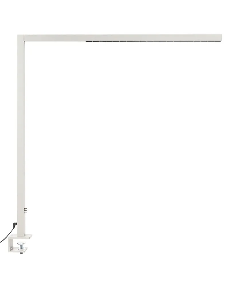 En métal LED Clamp-On Desk Lamp Silver VOLANS