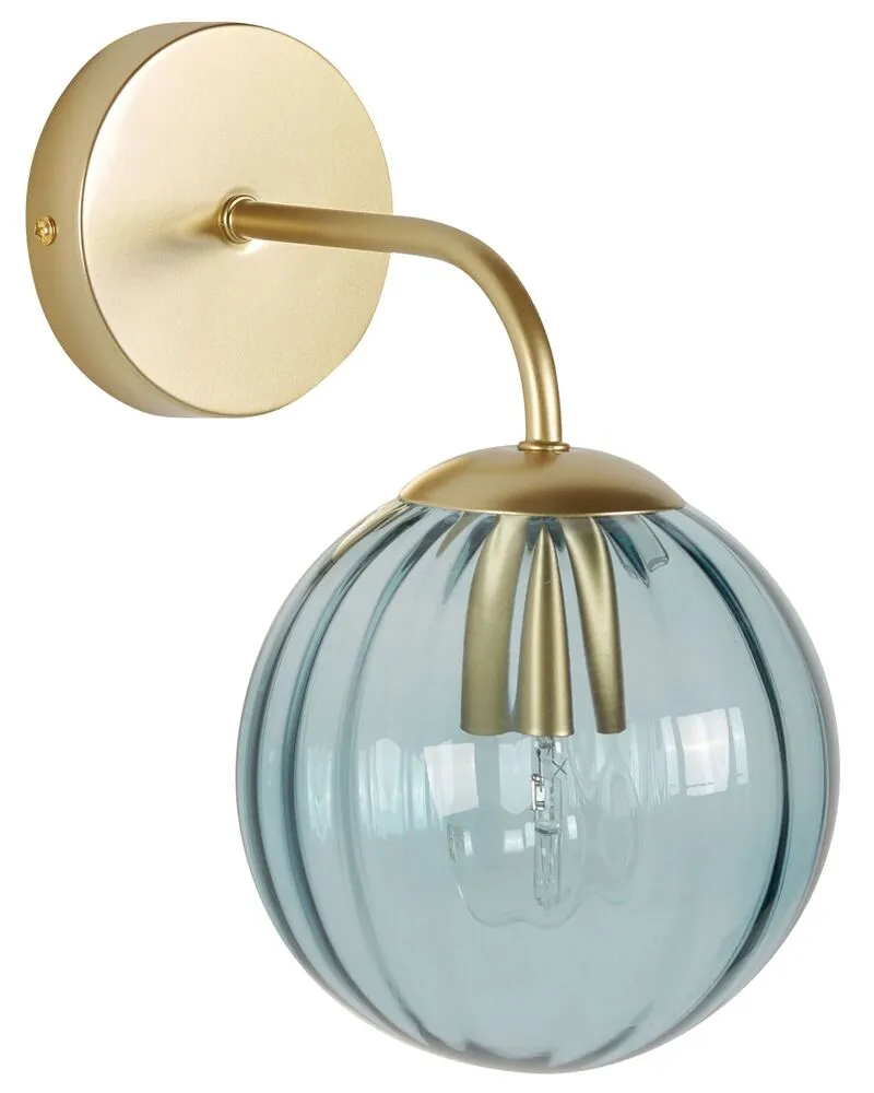 Métallique Wall Lamp Blue BOOMI