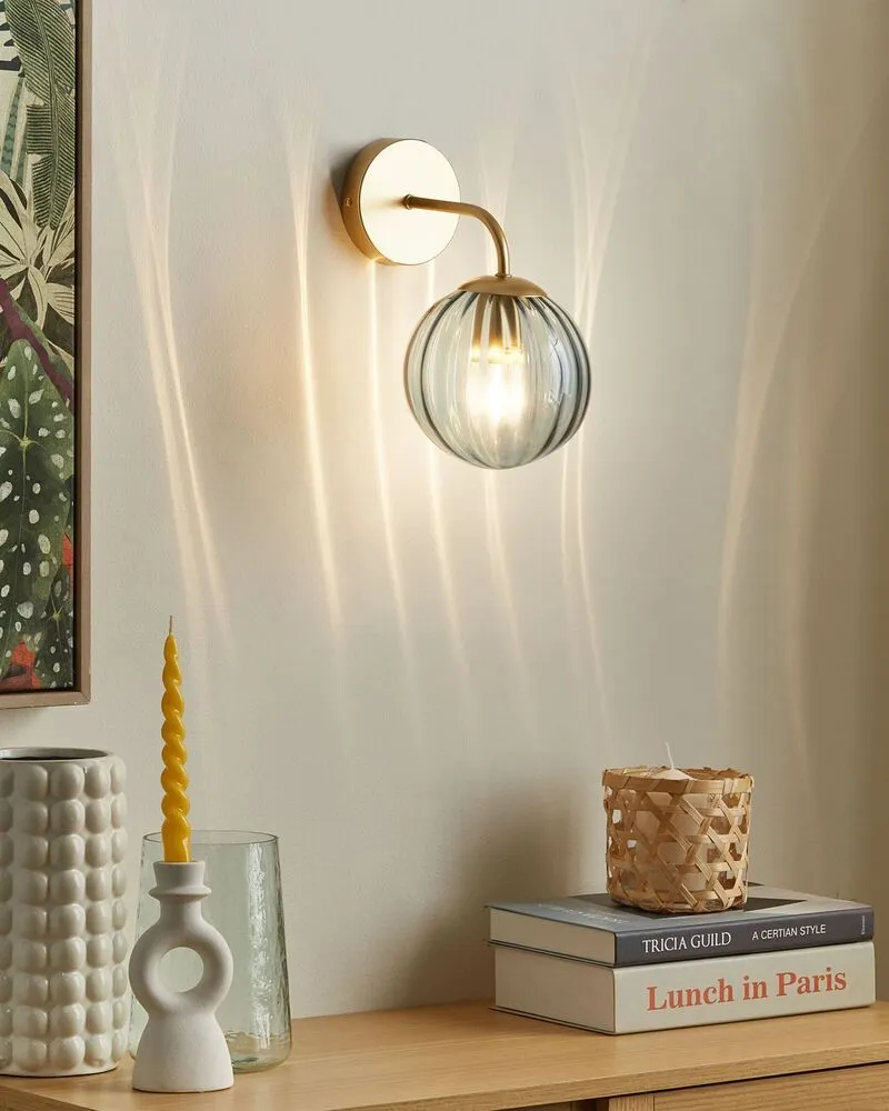 Métallique Wall Lamp Blue BOOMI