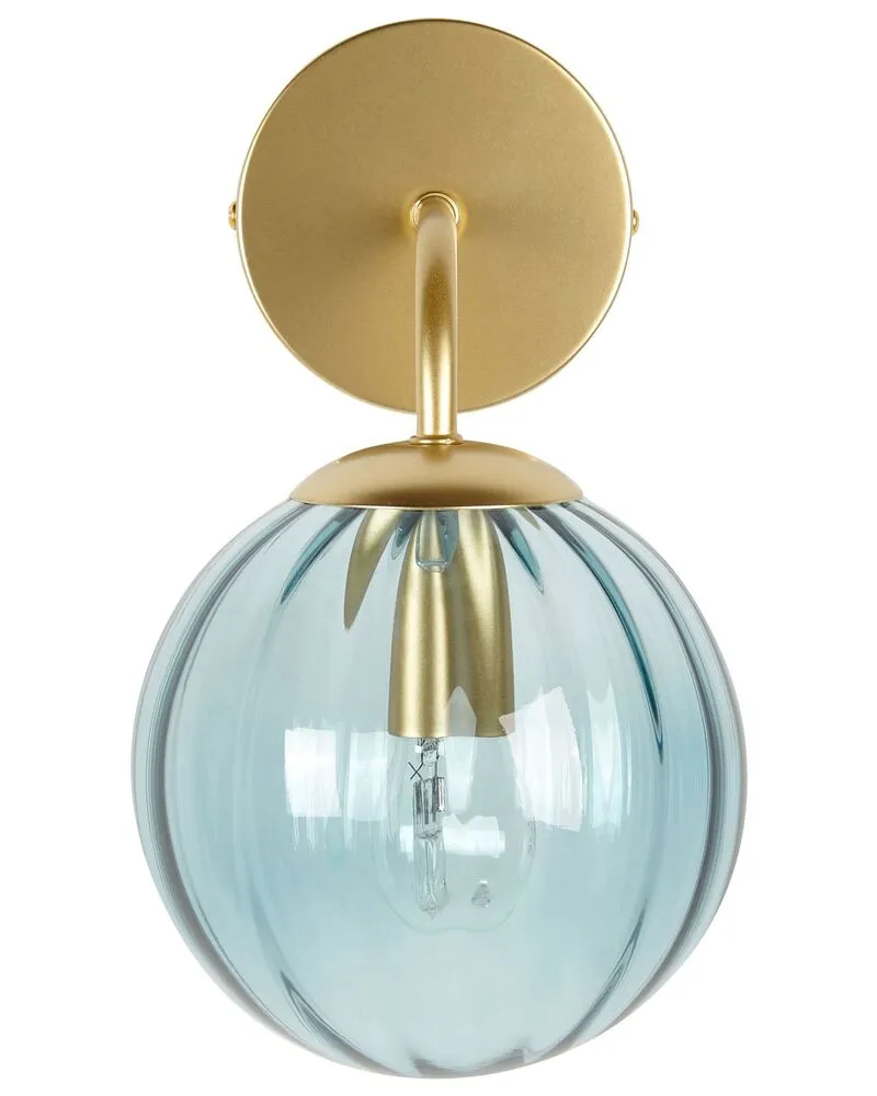 Métallique Wall Lamp Blue BOOMI