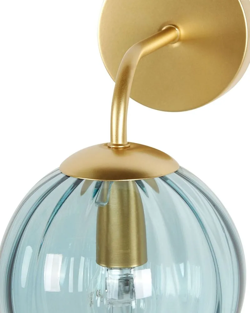 Métallique Wall Lamp Blue BOOMI