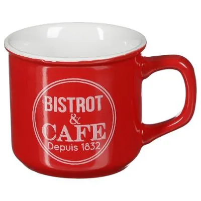 MUG BISTROT ROUGE 14CL | Facile à installer |