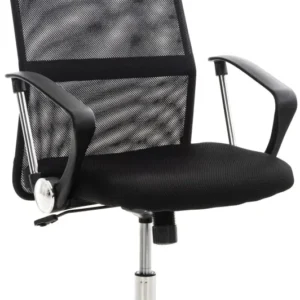 Pieds antidérapants pour Fauteuil de bureau sur roulettes mécanisme de bascule revêtue d'une maille noir 10_0002712
