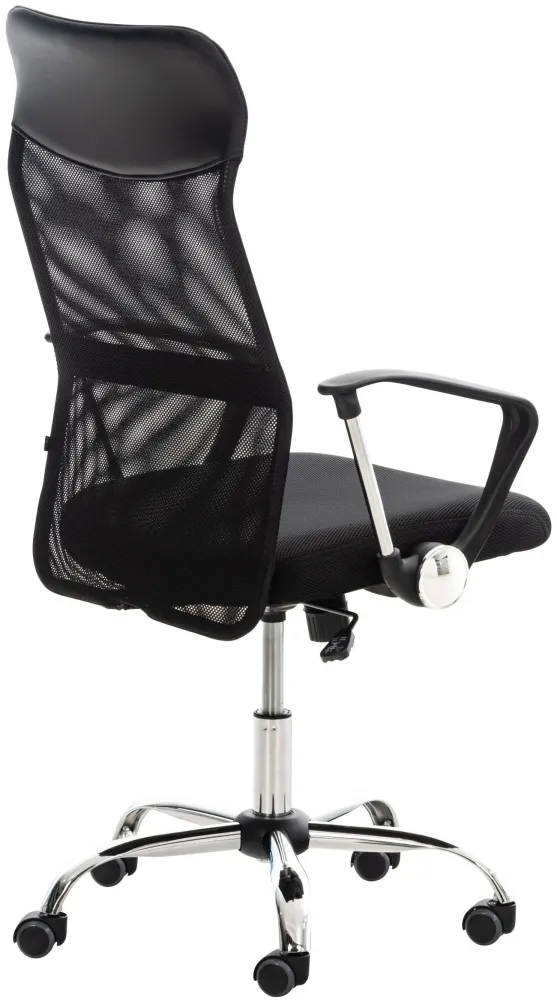 Pieds antidérapants pour Fauteuil de bureau sur roulettes mécanisme de bascule revêtue d'une maille noir 10_0002712