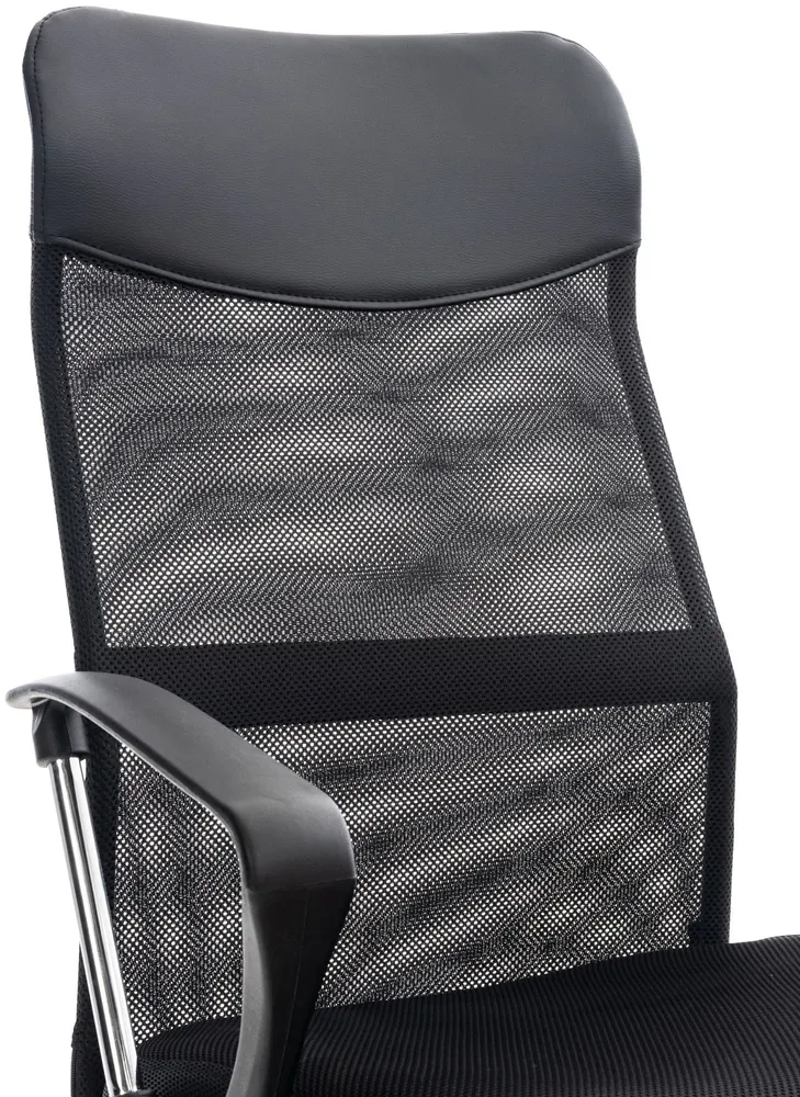 Pieds antidérapants pour Fauteuil de bureau sur roulettes mécanisme de bascule revêtue d'une maille noir 10_0002712