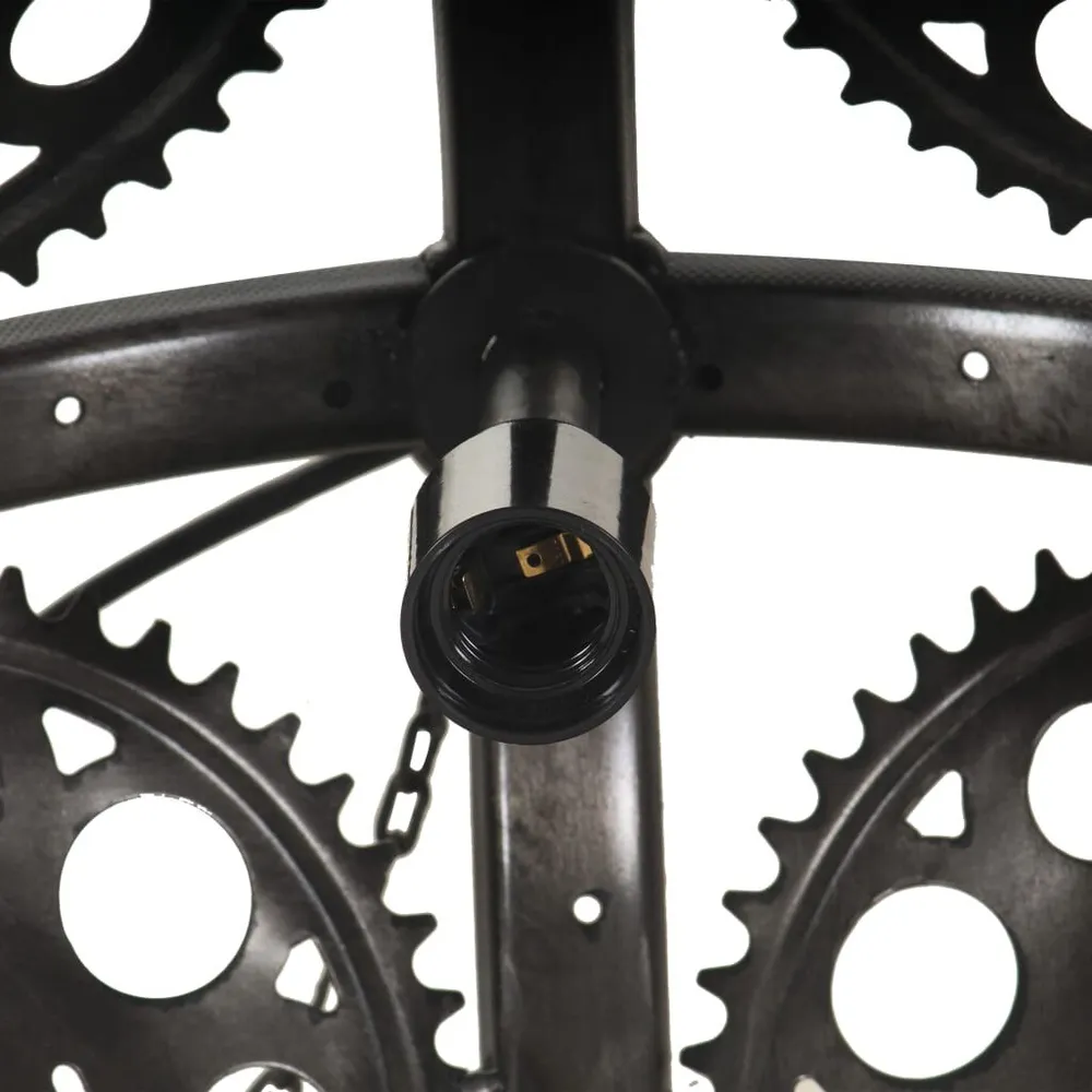 Plateau de rangement Plafonnier industriel en forme de roue dentée 45 cm E27