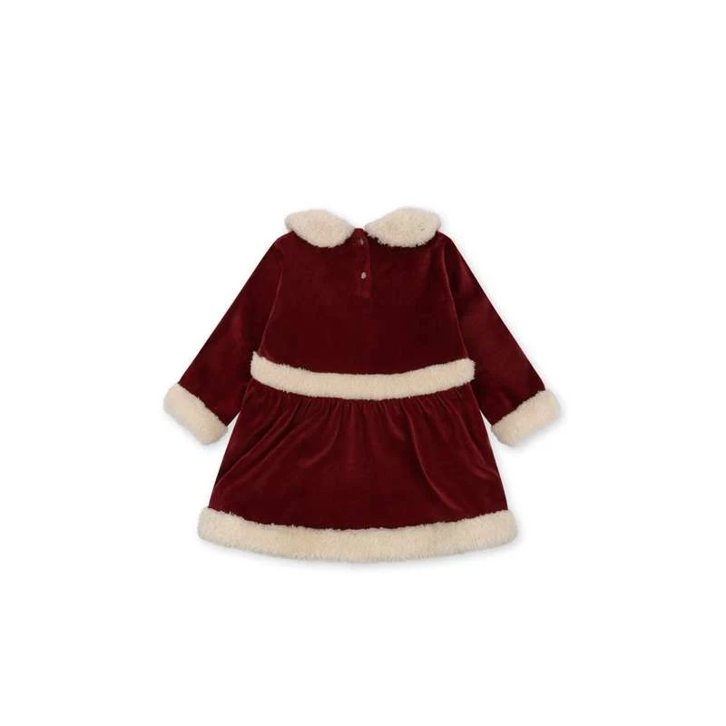 Professionnel Haute Qualité Konges Sløjd Robe de Noël - GRS - Dahlia Rouge