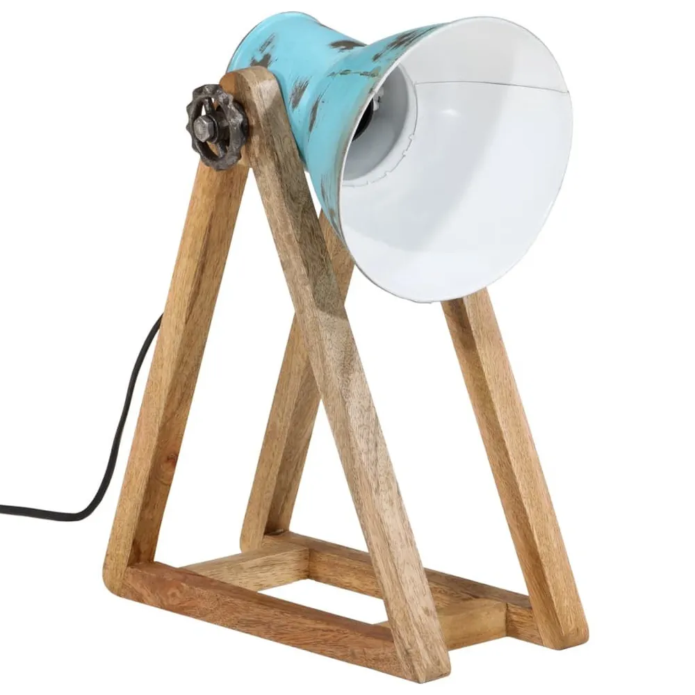 Professionnel Haute Qualité Lampe de bureau 25 W bleu délavé 30x17x40 cm E27