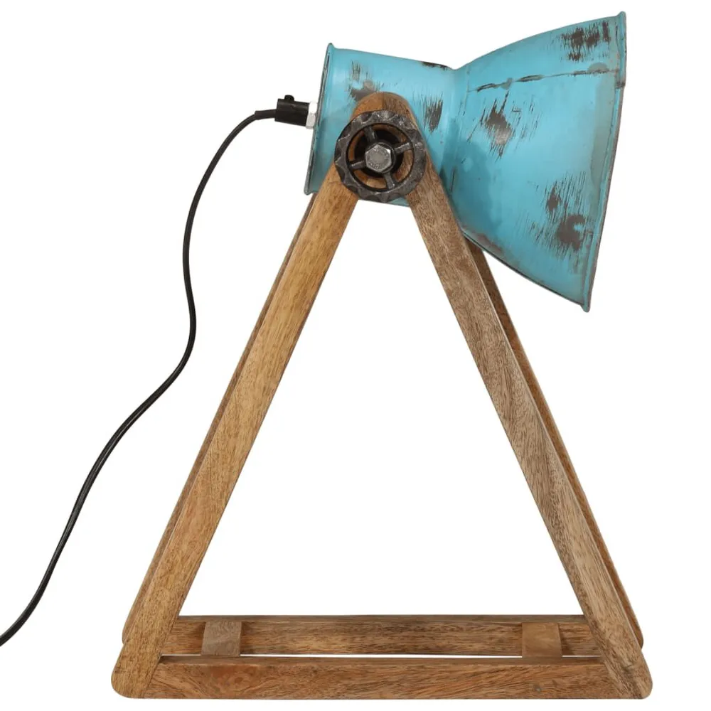 Professionnel Haute Qualité Lampe de bureau 25 W bleu délavé 30x17x40 cm E27
