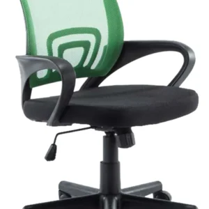 Équipement de Bureau Ergonomique Fauteuil de bureau sur roulettes hauteur réglable en maille de filet de polyamide vert 10...