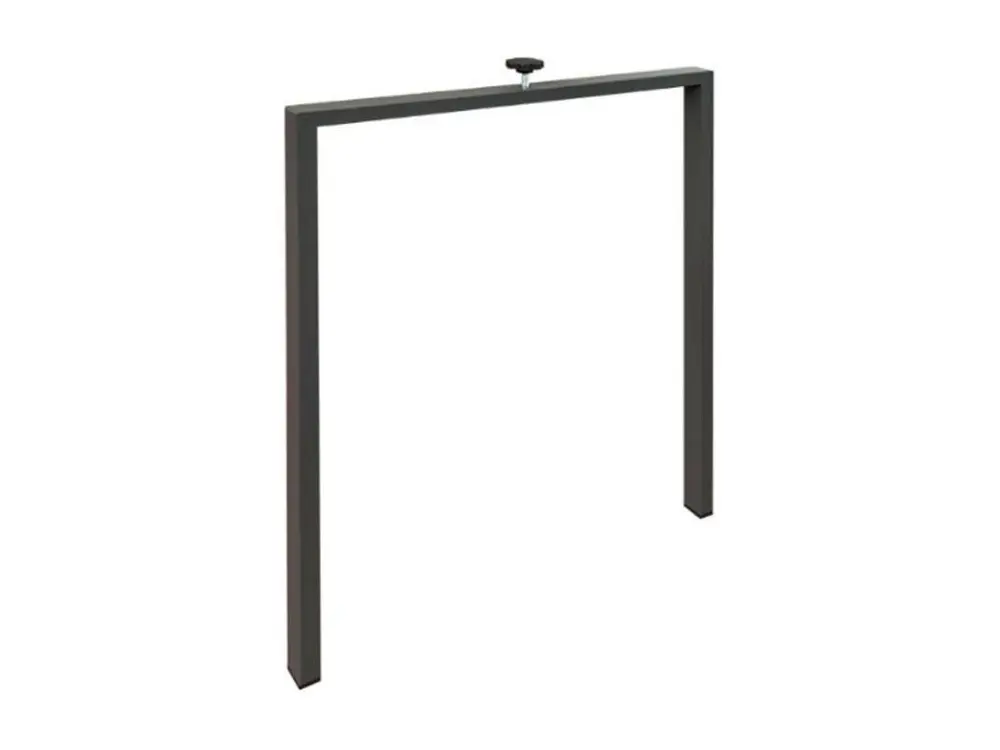 Équipement de Bureau Ergonomique Table rectangulaire extensible 130 à 234cm bois blanc Ribo-Pied et support sur roulettes