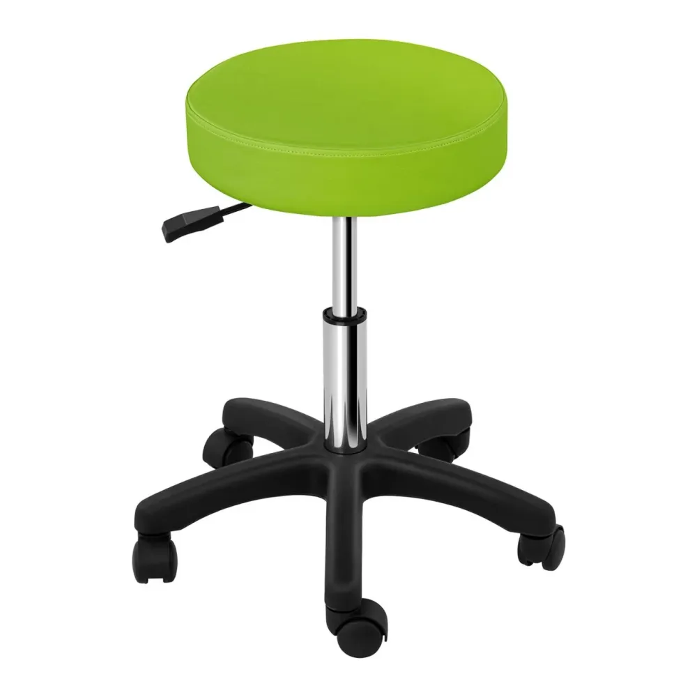 Équipement de Bureau Ergonomique Tabouret chaise siège de bureau à roulette vert 14_0003756