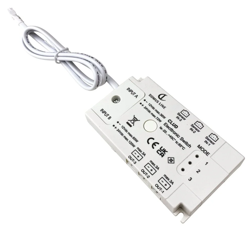 Récepteur interrupteur CLUD 24 V en tissu respirant