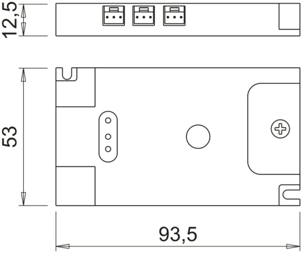 Récepteur interrupteur CLUD 24 V en tissu respirant