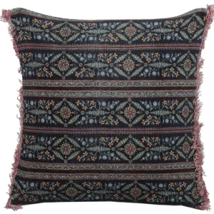 Sierkussen fluweel meerkleurig 45 x 45 cm RUTA