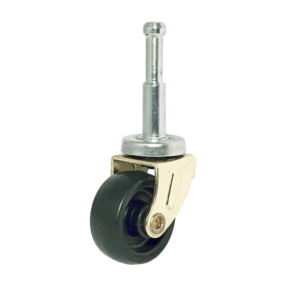 Support réglable pour Roulette pour meuble à charge légère de 1-1/4'', paquet de 2 unités