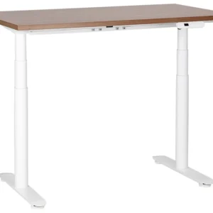 Support réglable pour Verstelbaar bureau Elektrisch Donkere houtkleur DESTINAS