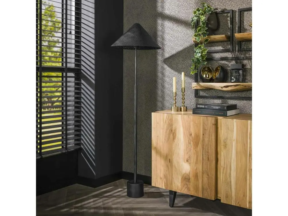 Système de suspension Lampadaire avec abat-jour effet étoilé RALF