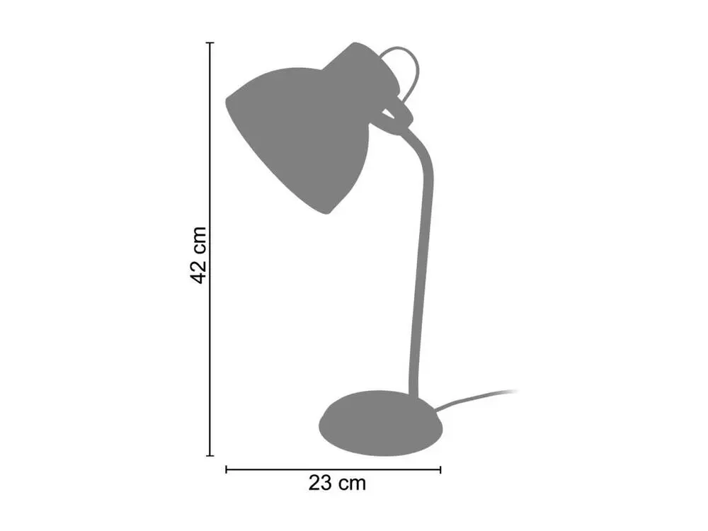 Système de suspension PERTH - Lampe de bureau articulé métal crème