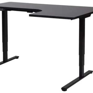 Verstelbaar bureau Elektrisch Rechterzijde Zwart DESTINES compatible avec la plupart des bureaux
