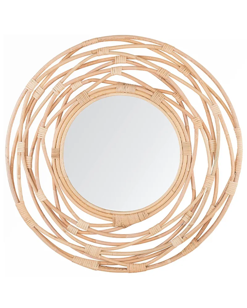 Wall Mirror BURGIS Rattan Spontané