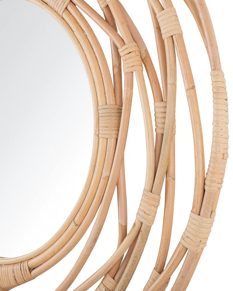 Wall Mirror BURGIS Rattan Spontané