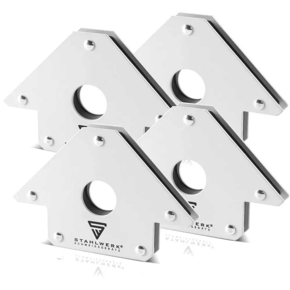 Acombres de soudage à aimant en acier 4 22,6 kg | Magnet de soudage ferme de 50 lb | Angle magnétique | Positionneurs de s...