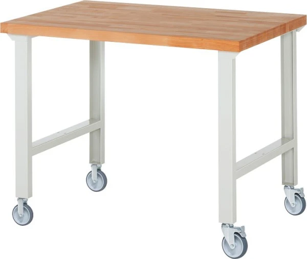Etabli mobile RAU 7000-1 1250x900x1000mm 2 roulettes fixes et pivotantes chacune 05-7000-1-129B4S22.12 magasiner à bas prix