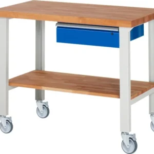 Etabli mobile RAU 7001A7 1250x700x1000mm 4 roulettes pivotantes 05-7001A7-127B4S4.11 obtenir à bas prix