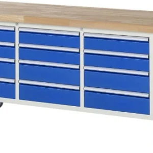 Etabli mobile RAU série 8000 conteneur triple fond (12x tiroir) 2000x880x700 mm 05-8579A2-207B4S.11 acquérir à bas prix