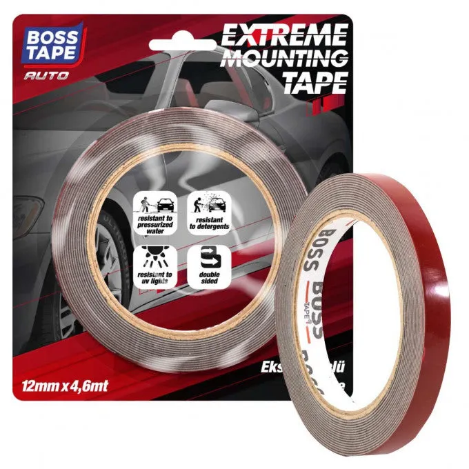 Ruban Adhésif BOSS TAPE Véhicule 12mmx4,6m – Conditions Extrêmes