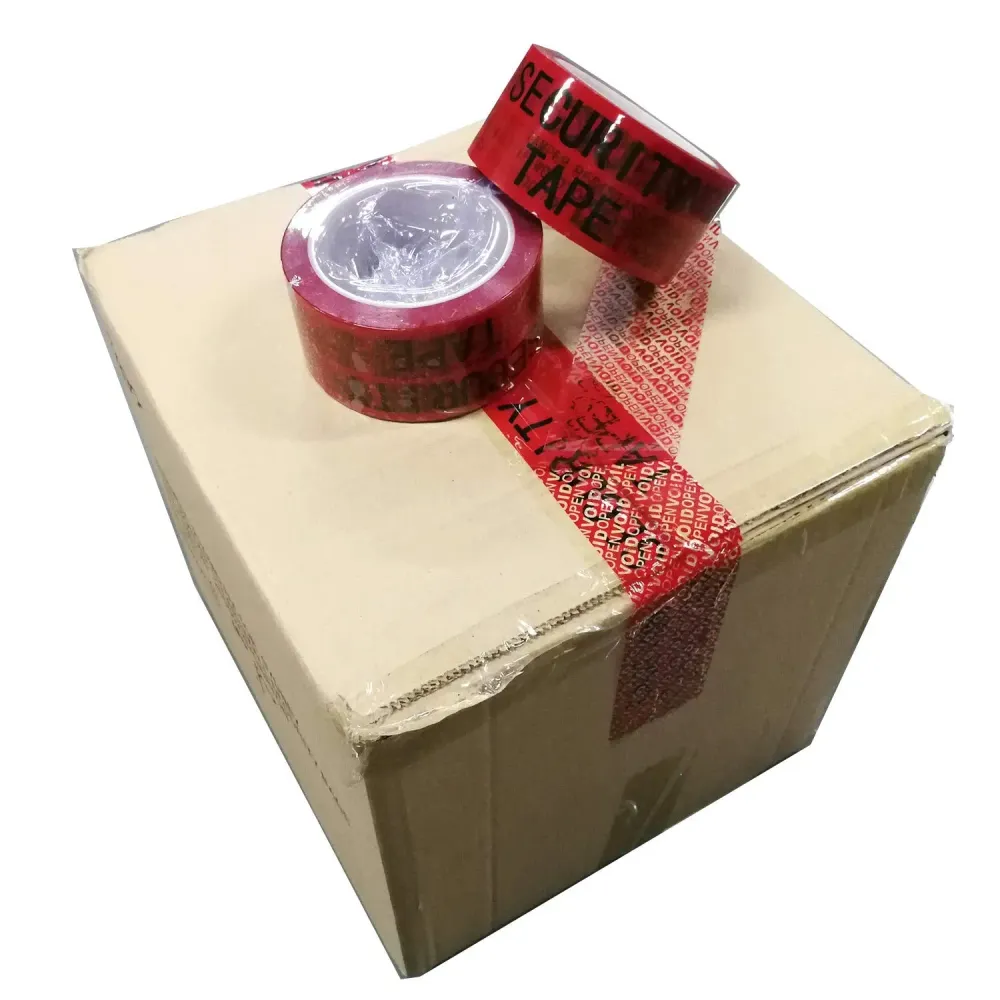 Ruban Sécurité BOSS TAPE OPEN VOID Rouge 45mmx10m – Inviolable