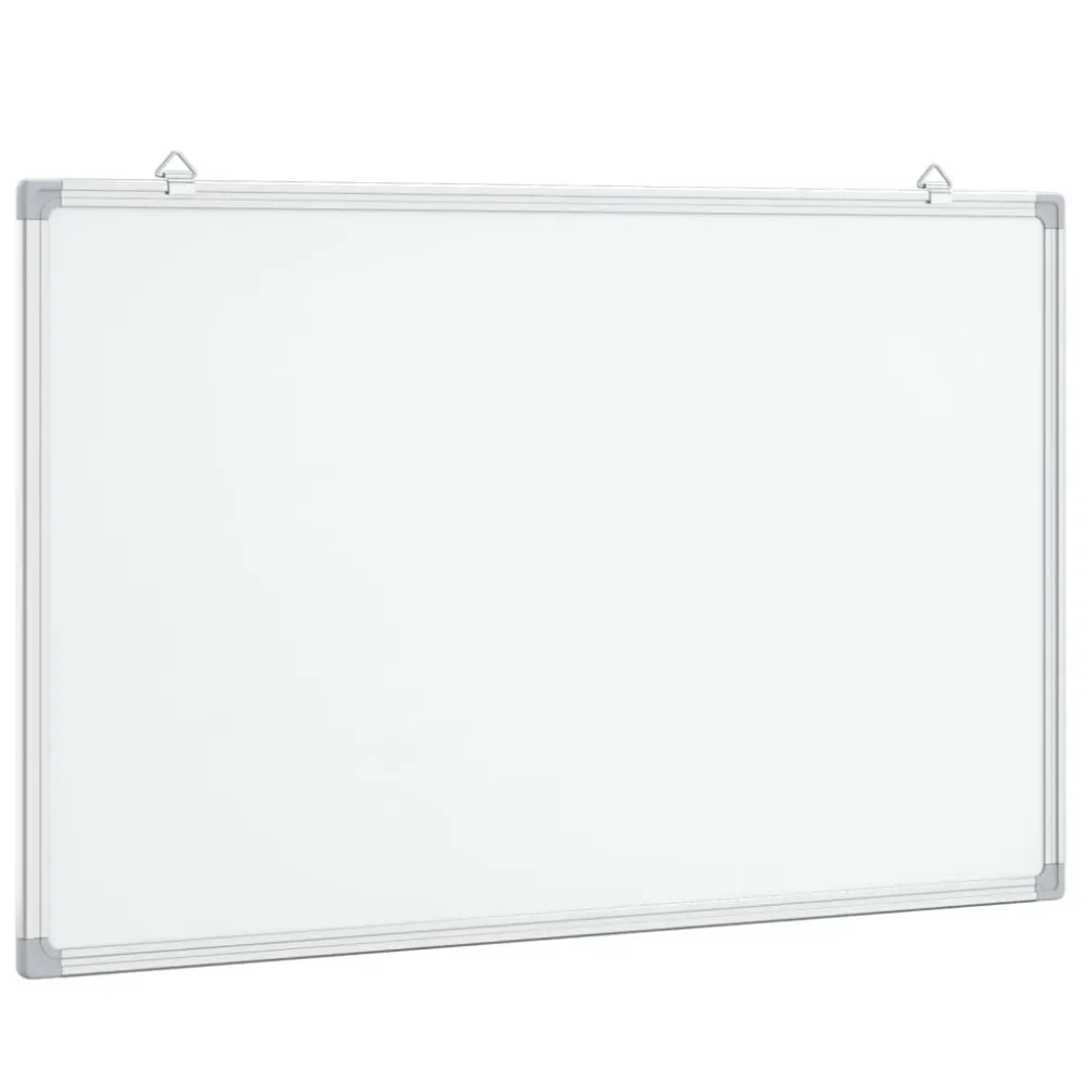 Tableau magnétique panneau écriture école maison bureau 80 x 50 x 1,7 cm aluminium 02_0045446