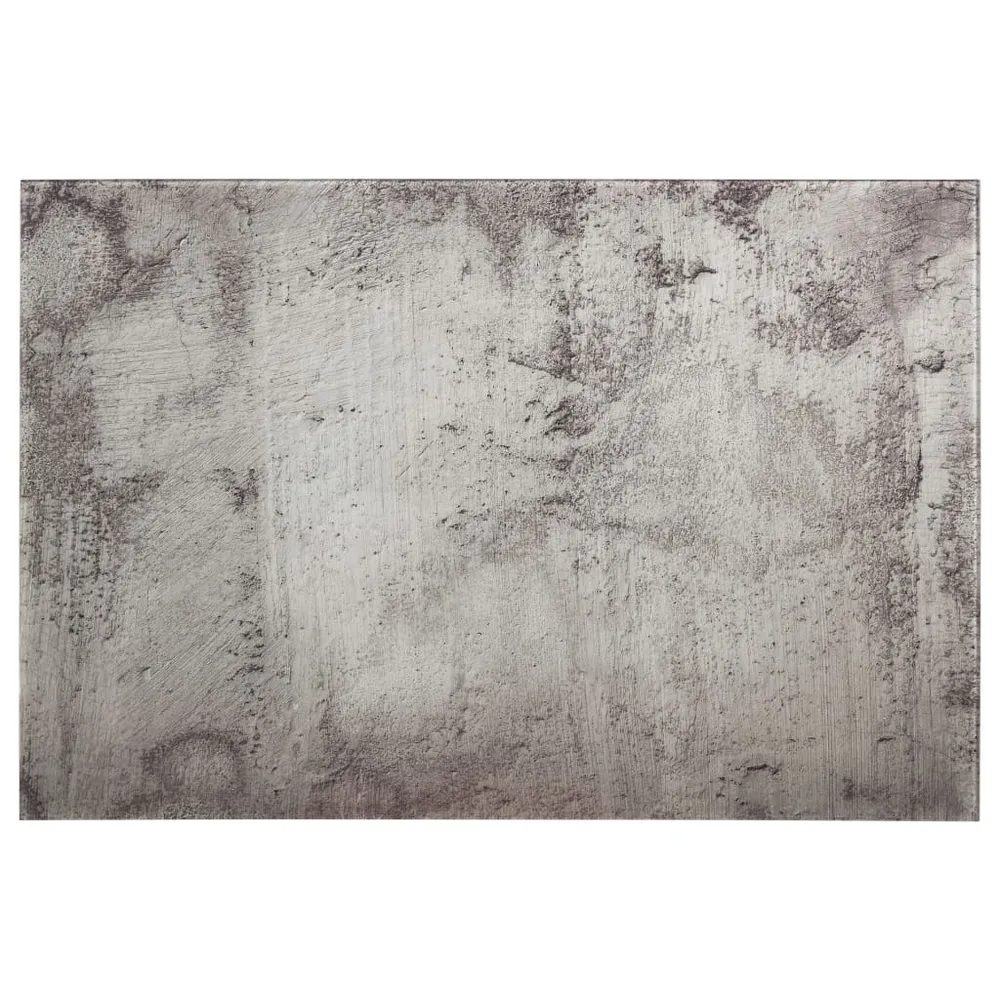 Tableau magnétique panneau écriture école maison bureau mural verre 60 x 40 cm gris 02_0045509