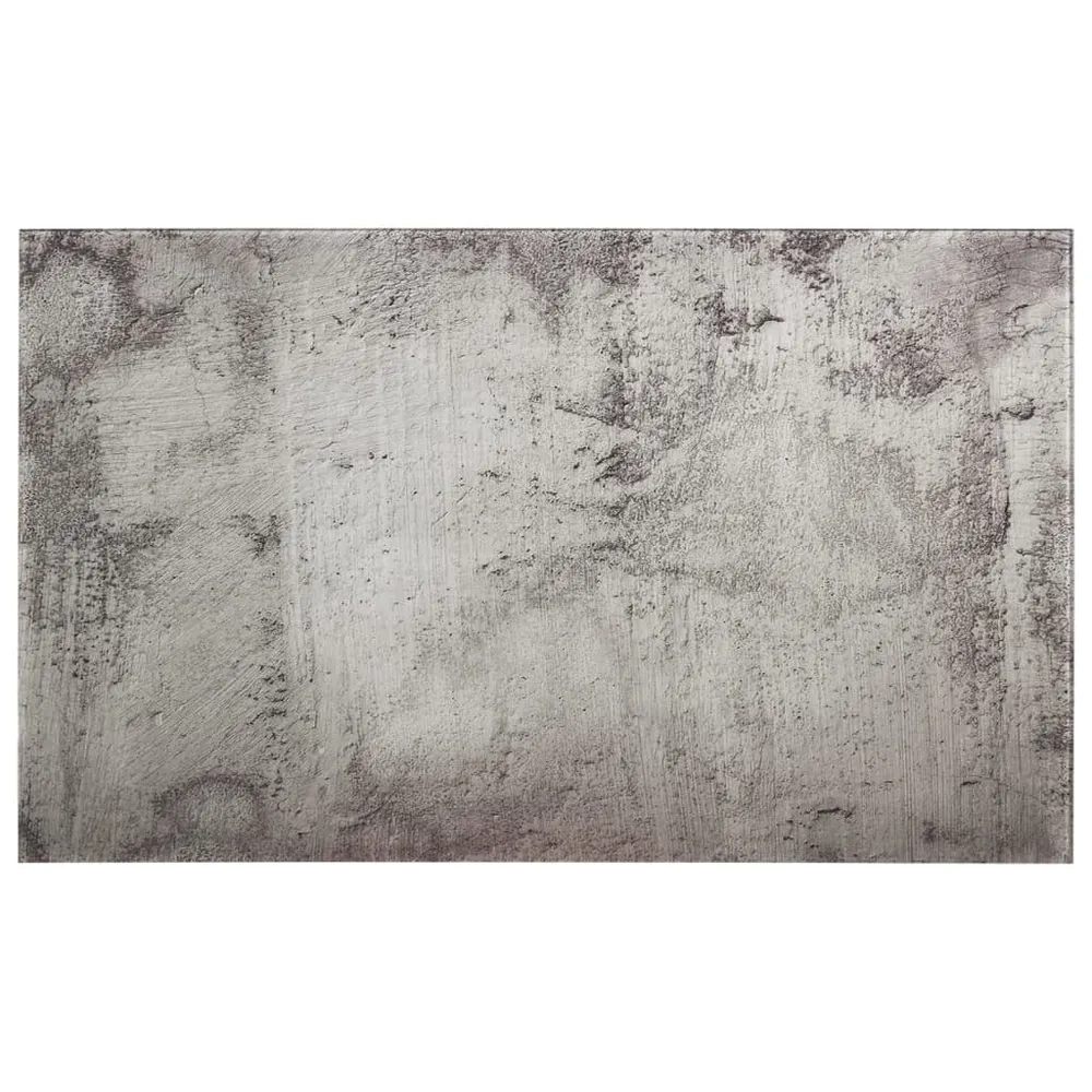 Tableau magnétique panneau écriture école maison bureau mural verre 100 x 60 cm gris 02_0045496