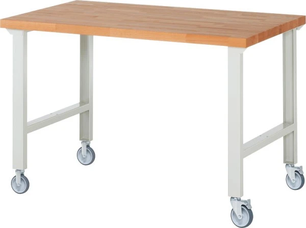 Établi mobile RAU 7000-1 1500x900x1000mm 2 roulettes fixes et pivotantes chacune 05-7000-1-159B4S22.12 obtenir à bas prix
