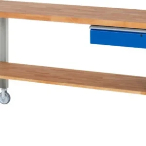 Établi mobile RAU 7001A7 2000x700x1000mm 2 roulettes fixes et pivotantes chacune 05-7001A7-207B4S22.11 prendre à bas prix