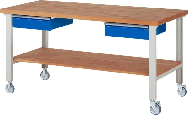 Établi mobile RAU 7002A7 2000x900x1000mm 2 roulettes fixes et pivotantes chacune 05-7002A7-209B4S22.11 acquérir à bas prix