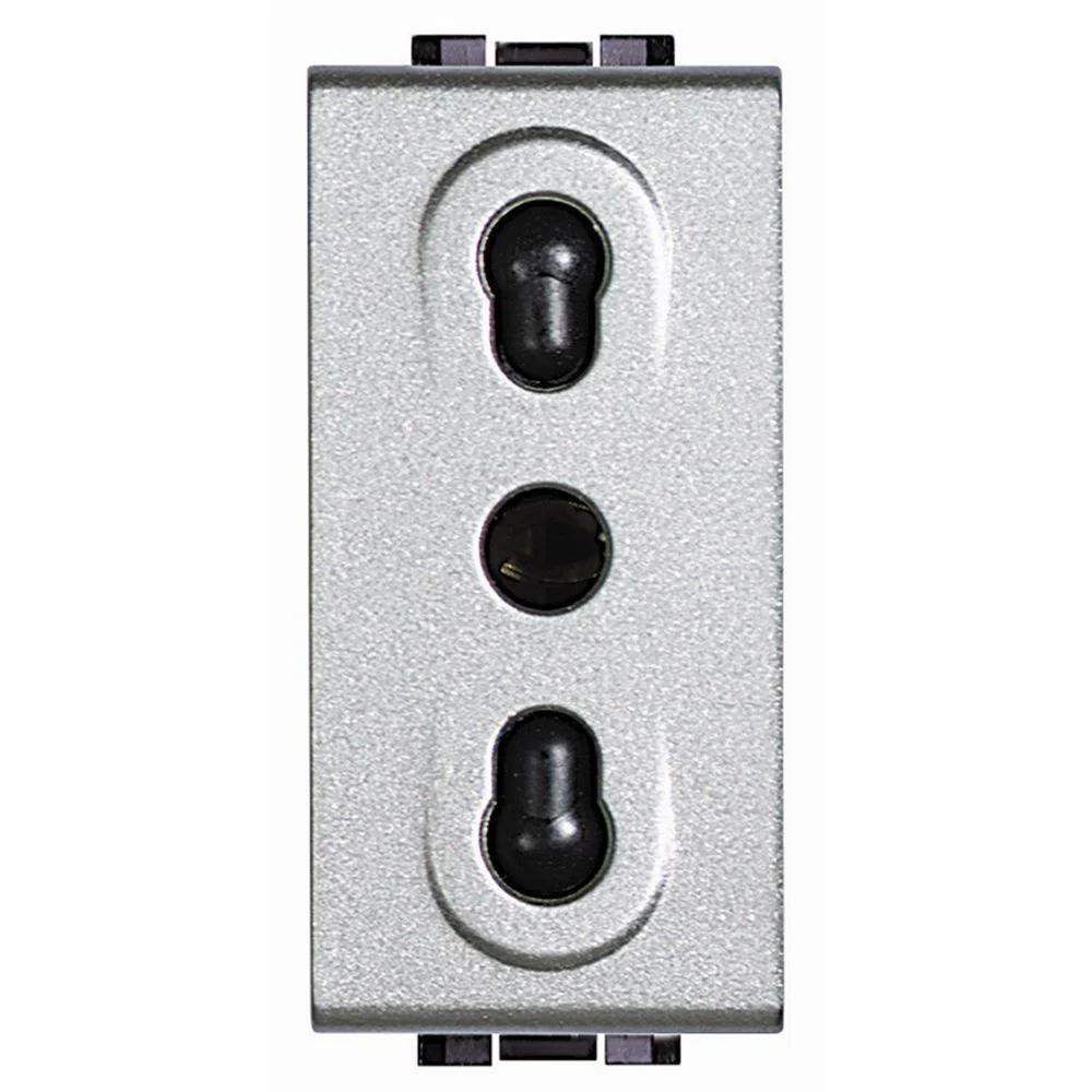 PRESA 2P+T 10/16A 250VAC BIPASSO LIVING LIGHT TECH BTICINO NT4180