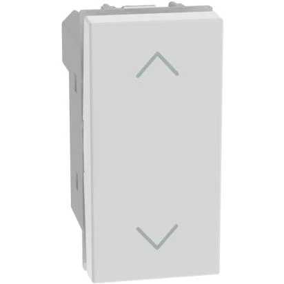 PULSANTE DOPPIO 1P NO + 1P NO 10A 250V INTERBLOCCATO BTICINO MATIXGO JW4037N