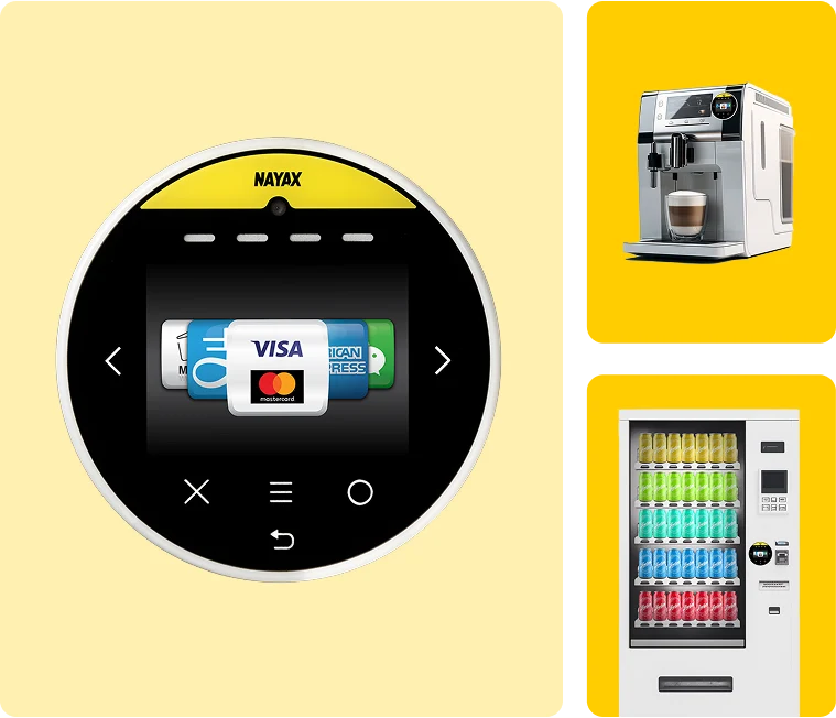 Lecteur de cartes de crédit Paiement cashless - Onyx Sans Contact de Nayax