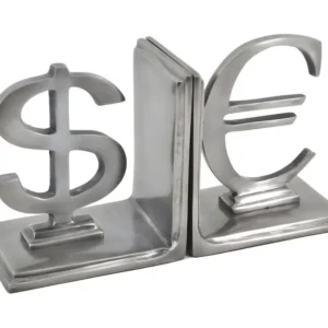 SERRE-LIVRES EN ALUMINIUM 25 x 10 x 13