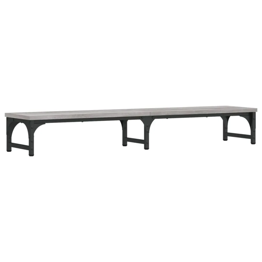 Support de moniteur table meuble bureau sonoma 105 x 23 x 15,5cm bois d'ingénierie gris 02_0044984 Set d'organisation 5 pi...