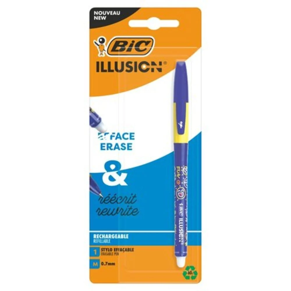 Bic, Stylo Gel-Illusion en blister – Qualité & Prix chez Alpha55 – Qualité, design et praticité au quotidien