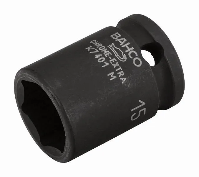 Douille à choc Bahco 3/8" six pans SW 18 mm K7401M-18 choisir à bas prix