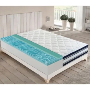 Matelas en mémoire de forme et gel rafraîchissant de 27 cm de hauteur modèle Fantasma 70x190 cm