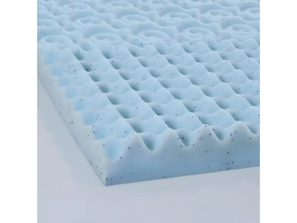 OLYMPE LITERIE | Surmatelas GEL REFRESH 2 personnes | Mémoire de forme avec gel rafraîchissant