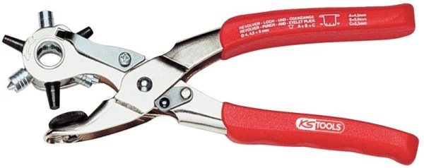 Pince à trous et œillets revolver KS Tools 220 mm 118.0042 se fournir à bas prix