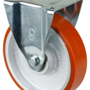BS Rolls Roulette robuste roulette fixe largeur de roue 40 mm Ø roue 200 mm capacité de charge 450 kg polyuréthane coulé 9...